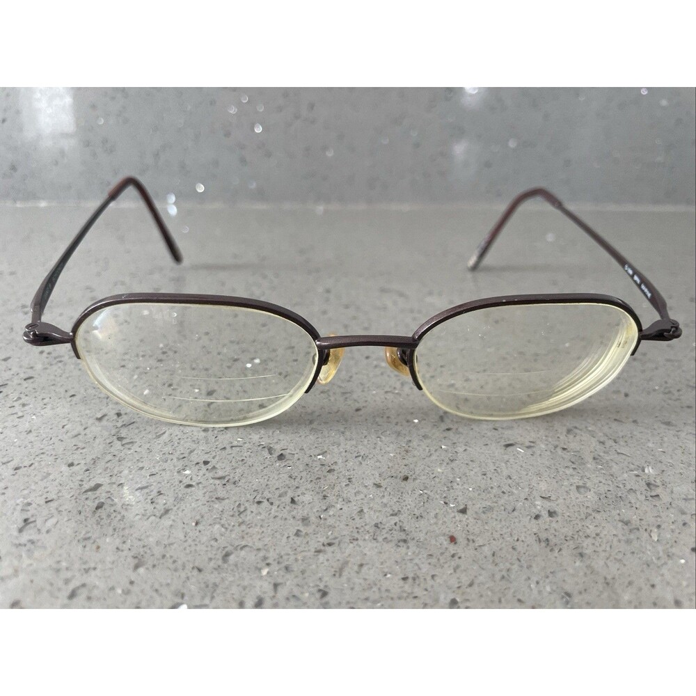 GANT SCHOONER Eyeglasses Frames ONLY G-399 BRN Marine 50-20-145 Half Rim